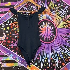 Forever 21 black tank top leotard- woman’s small